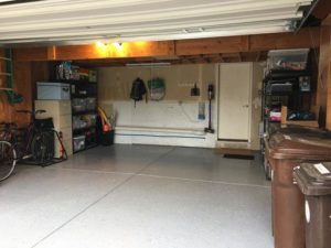 clean garage