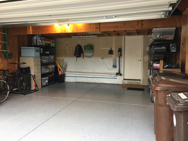 clean garage