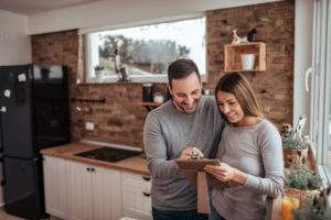 couple at home